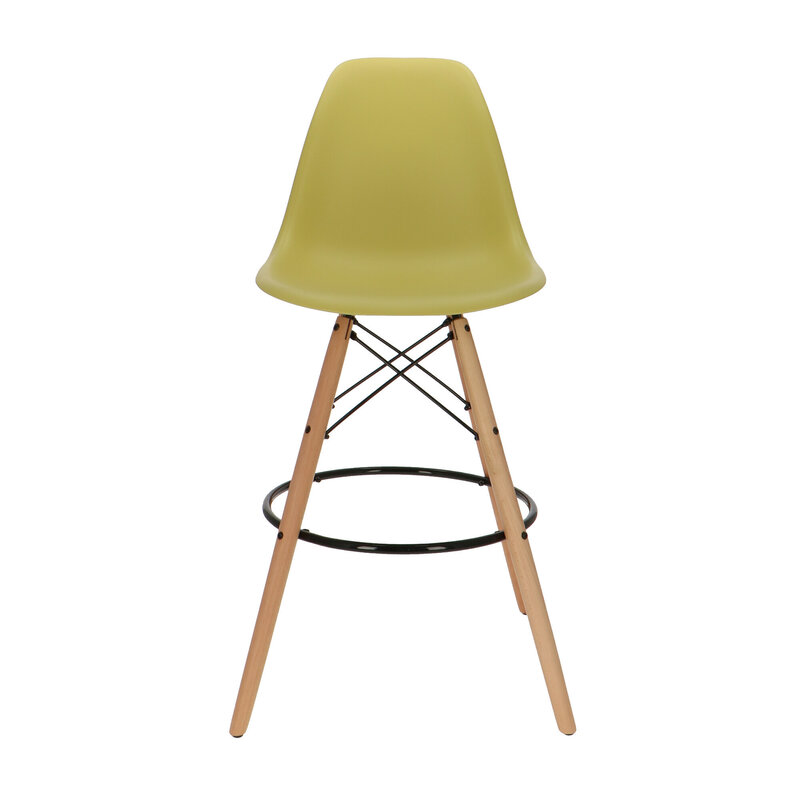 POPfurniture POP DSW Tabouret De Bar Vert olive