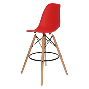 POPfurniture POP Barhocker DSW Rot