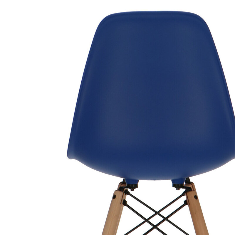 POPfurniture POP DSW Barstol Mørkeblå