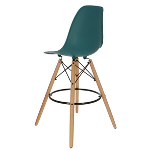 POPfurniture POP DSW Tabouret De Bar Bleu Petrole