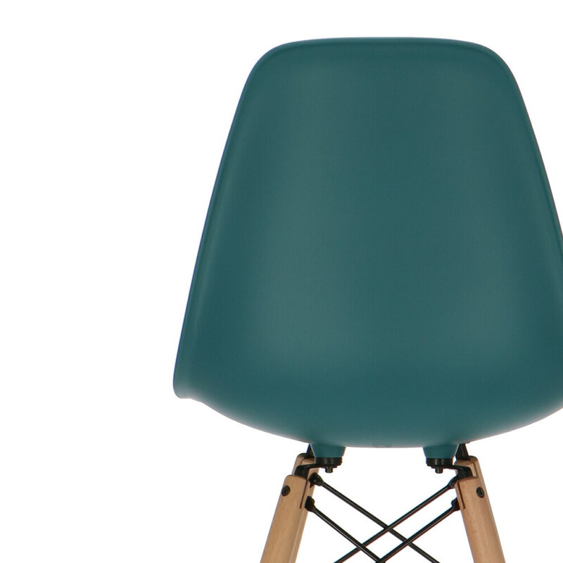 POPfurniture POP DSW Barstol Benzinblå