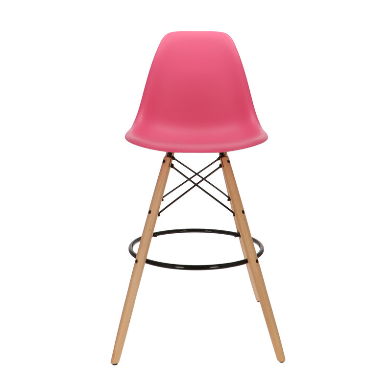 POPfurniture POP DSW Barstol Lyserød