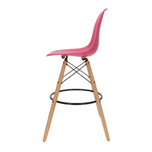 POPfurniture POP DSW Barstol Rosa