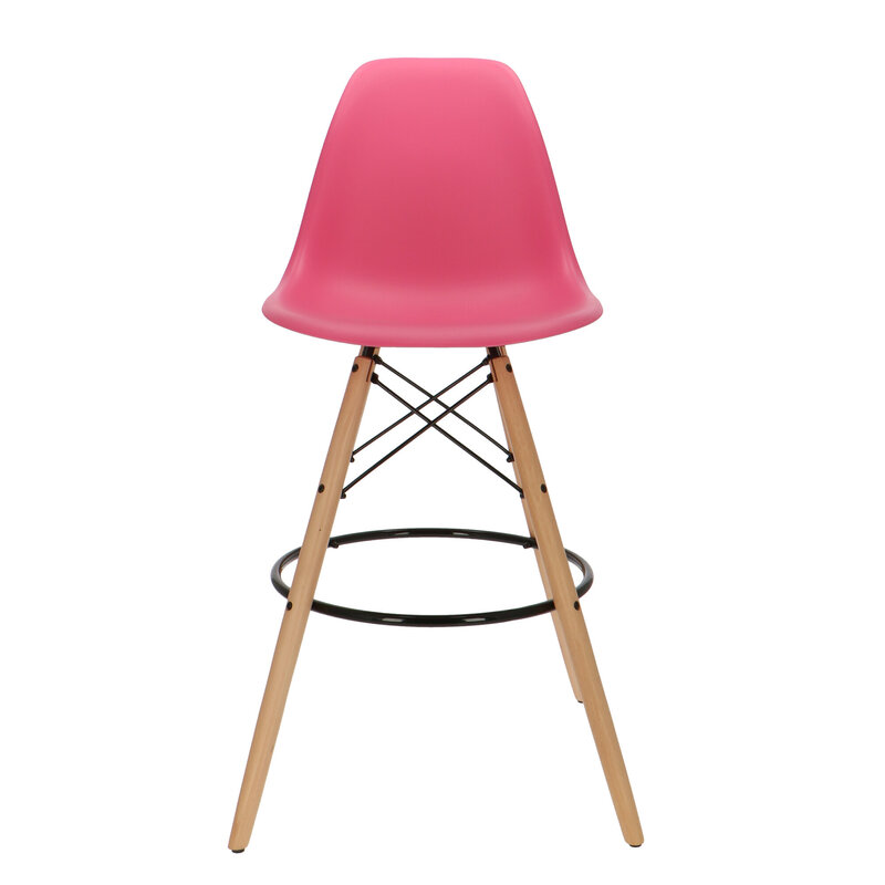 POPfurniture POP DSW Barstol Rosa