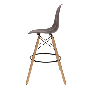 POPfurniture POP DSW Tabouret De Bar Taupe