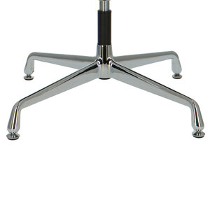 POPfurniture POP Kontorstol EA 108 Sort Læder