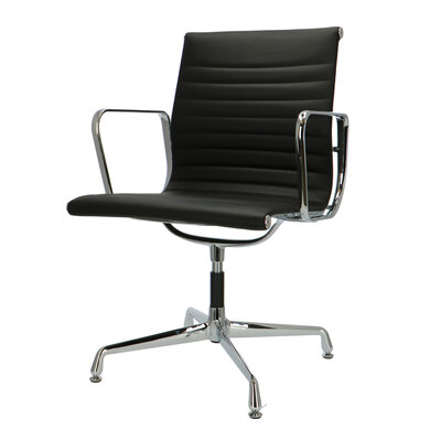 POP Office Chair EA 108 Black Skai