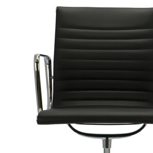 POP Office Chair EA 108 Black Skai POPfurniture POP Office Chair EA 108 Black Skai