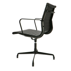 POPfurniture POP Bürostuhl EA 108 Premium Schwarzes Untergestell