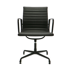 POPfurniture POP Kontorsstol EA 108 Premium Svart Aluminium