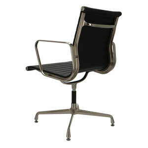 POPfurniture Chaise De Bureau POP EA 108 Premium Noir Aluminium