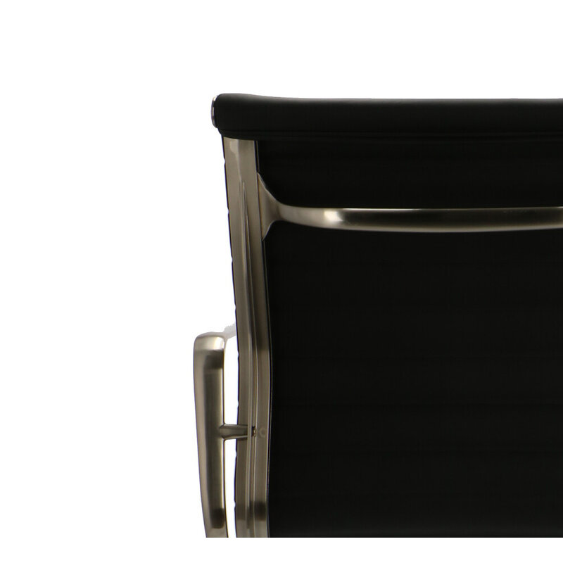 POPfurniture Chaise De Bureau POP EA 108 Premium Noir Aluminium