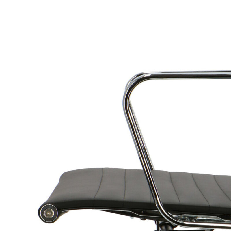 POPfurniture POP Office Chair EA 117 Black Skai