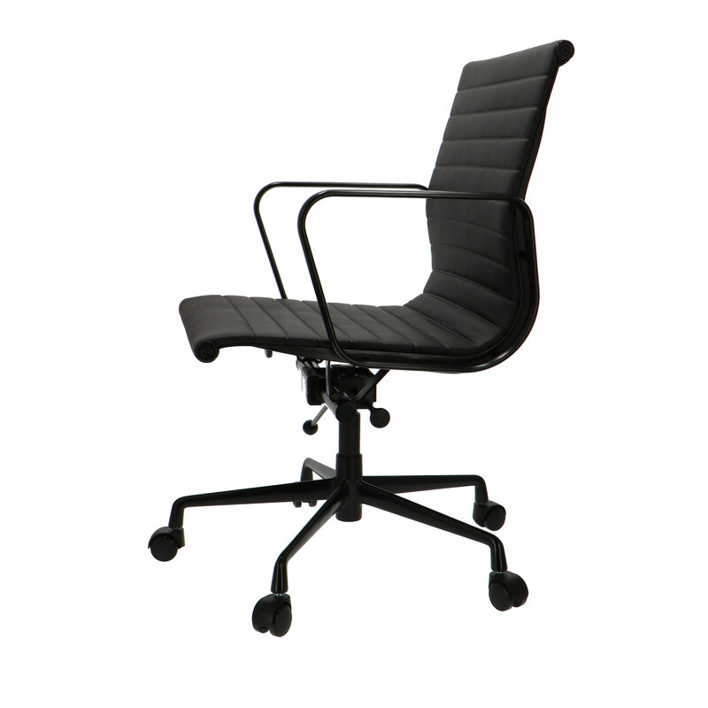 POPfurniture POP Office Chair EA 117 Premium Black Frame
