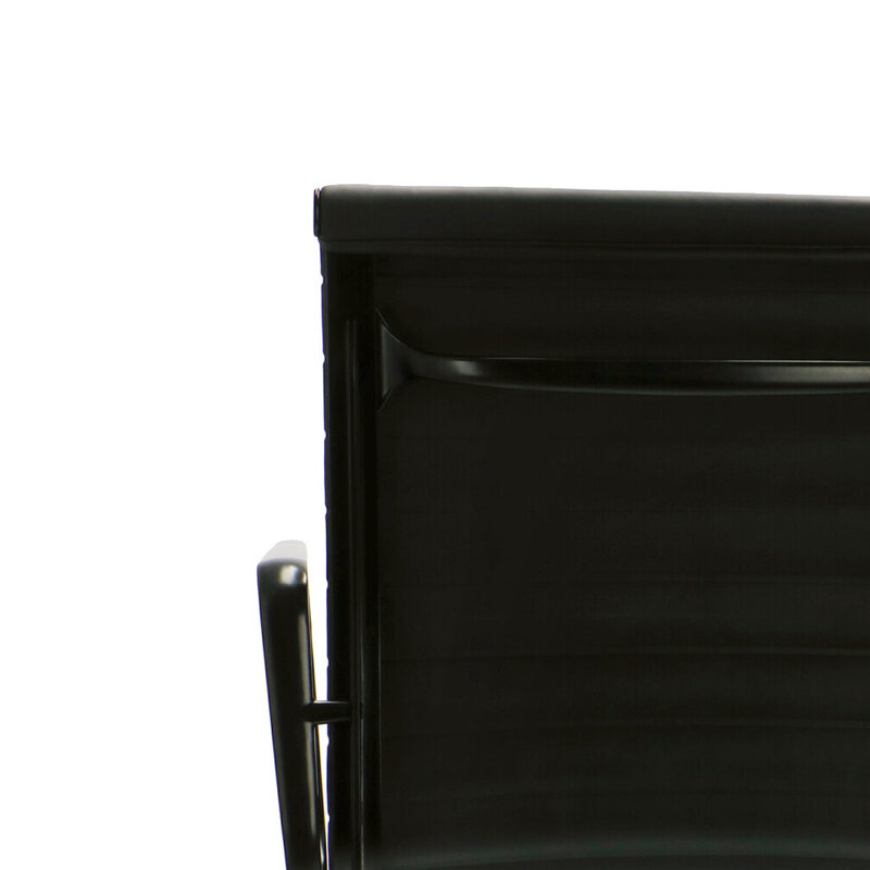 POPfurniture POP Kontorsstol EA 117 Premium Svart Aluminium