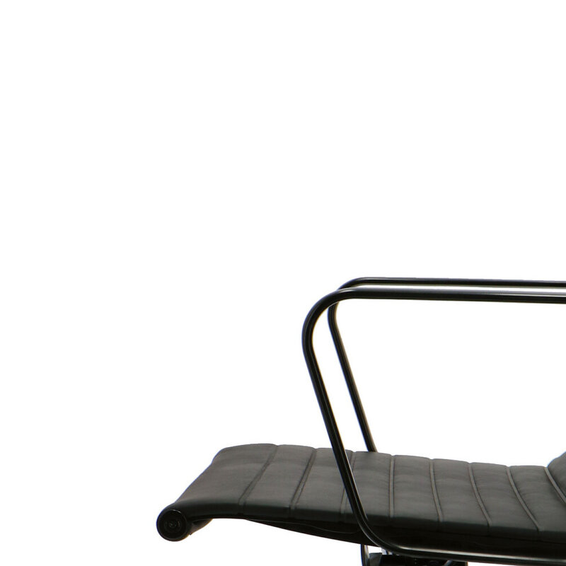 POPfurniture Chaise De Bureau POP EA 117 Premium Aluminium Brossé