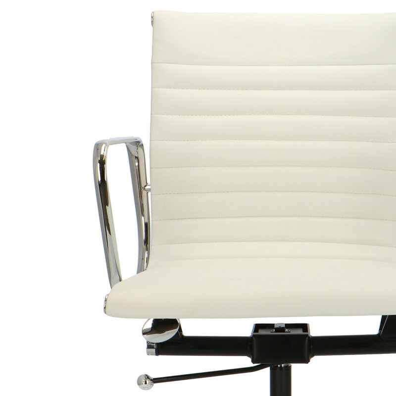 POPfurniture POP Kontorsstol EA 117 Vit Skai