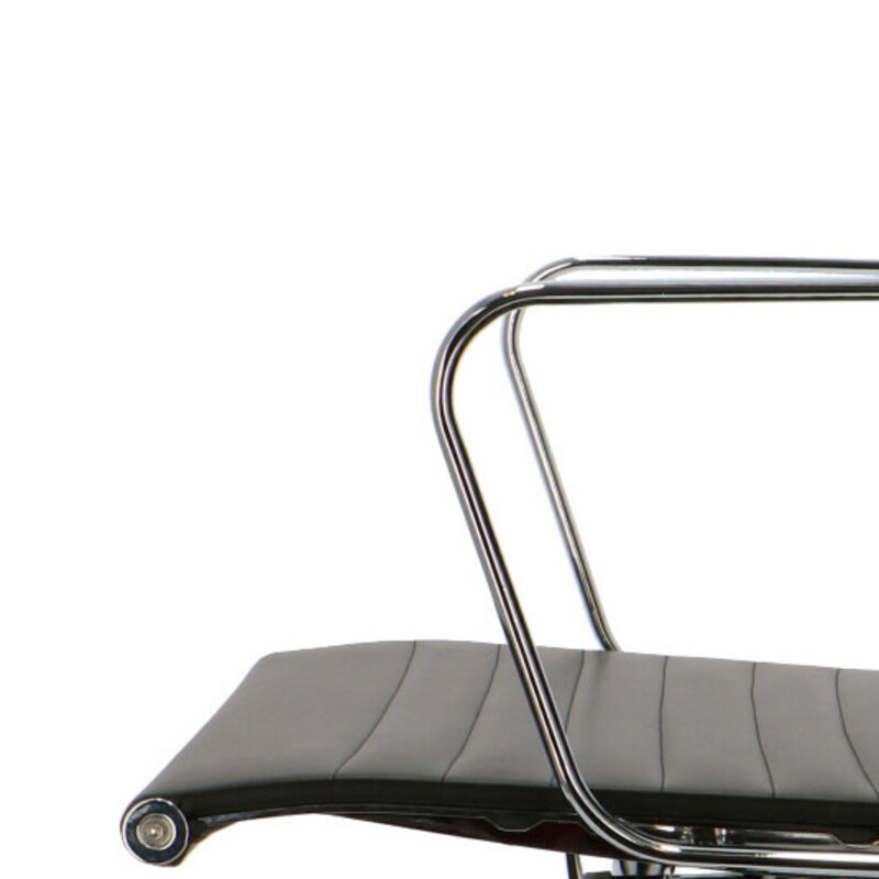 POPfurniture POP Kontorsstol EA 119 Svart Läder