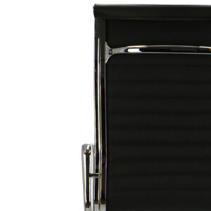 Chaise De Bureau POP EA 119 Noir Cuir POPfurniture Chaise De Bureau POP EA 119 Noir Cuir