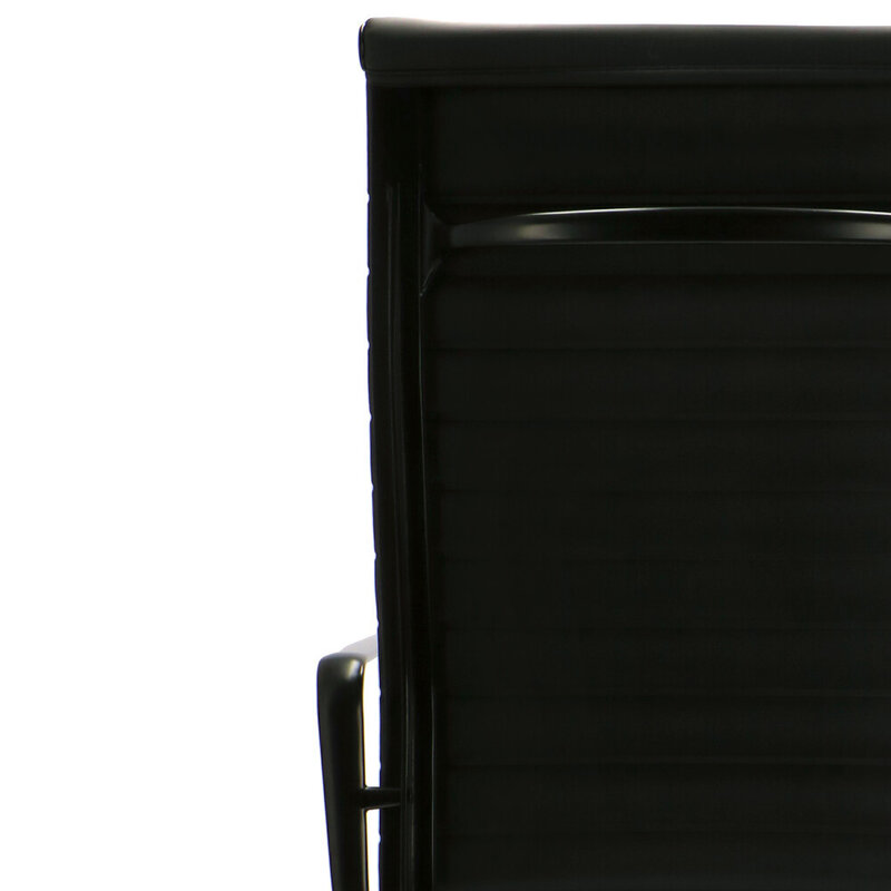 POPfurniture POP Kontorsstol EA 119 Premium Svart Aluminium