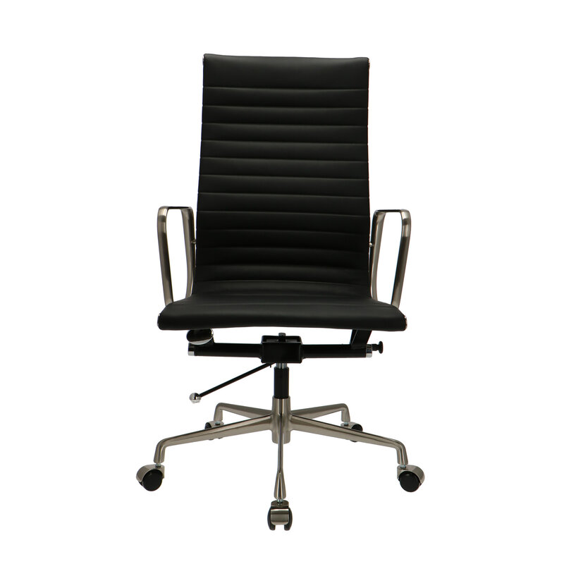 POPfurniture POP Kontorstol EA 119 Premium Børstet Aluminium