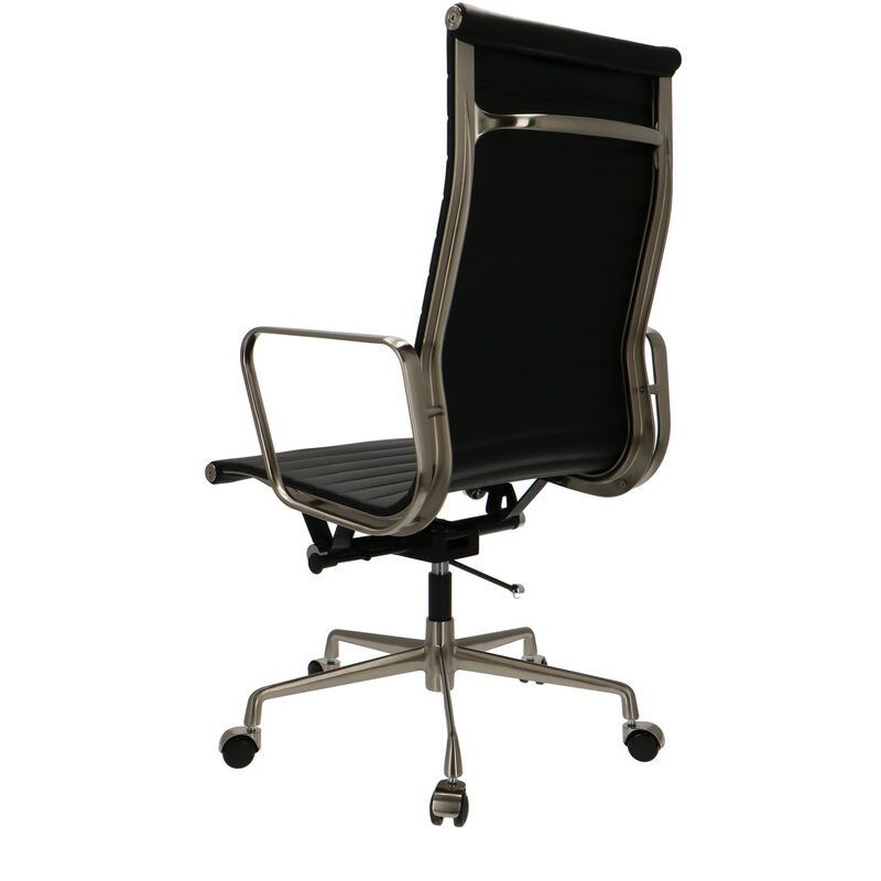 POPfurniture POP Office Chair EA 119 Premium Brushed Steel