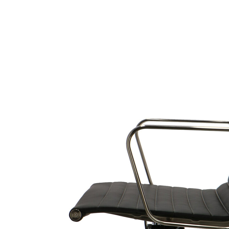 POPfurniture POP Office Chair EA 119 Premium Brushed Steel