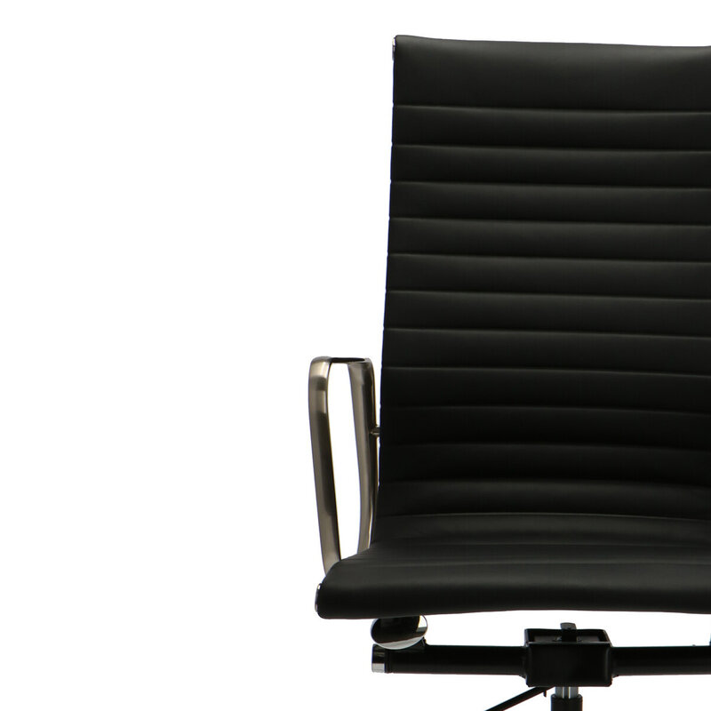 POPfurniture POP Kontorsstol EA 119 Premium Borstad Aluminium