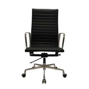 POP Bürostuhl EA 119 Premium Gebürsteter Stahl POPfurniture POP Bürostuhl EA 119 Premium Gebürsteter Stahl