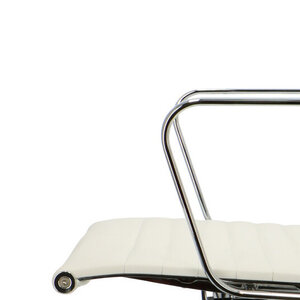 POPfurniture POP Office Chair EA 119 White Leather