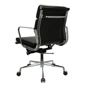 POPfurniture POP Bürostuhl EA 217 Schwarz Leder