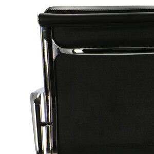 POPfurniture POP Bürostuhl EA 217 Schwarz Leder