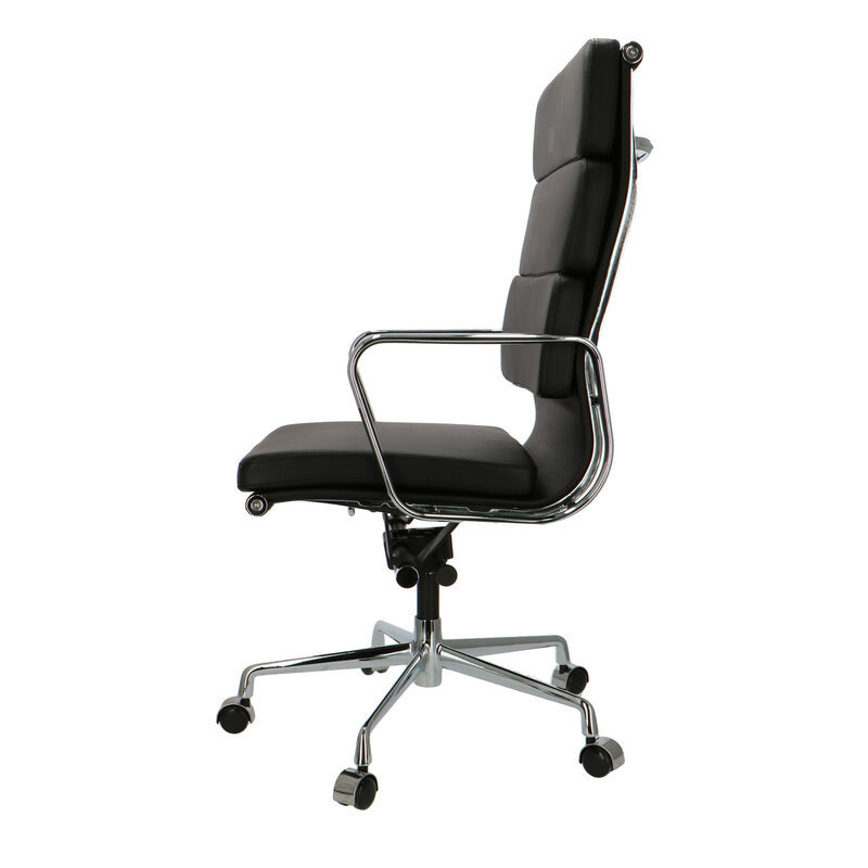 POPfurniture POP Kontorstol EA 219 Sort Læder