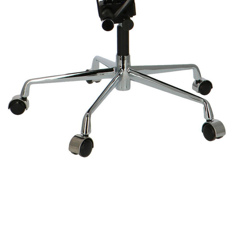 POPfurniture POP Office Chair EA 219 Black Leather