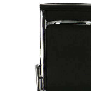 POPfurniture Chaise De Bureau POP EA 219 Noir Cuir