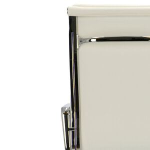 POPfurniture POP Office Chair EA 219 White Leather
