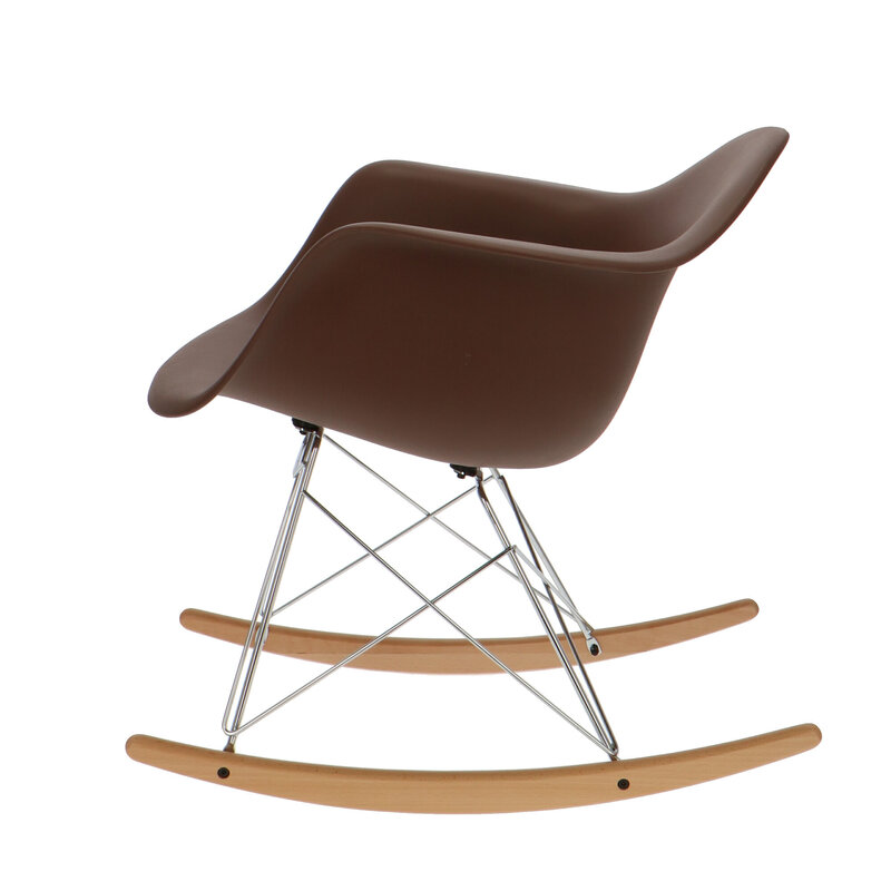 POPfurniture Chaise à bascule POP RAR Marron