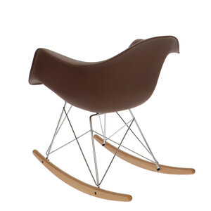 POPfurniture POP Rocking Chair RAR Brown