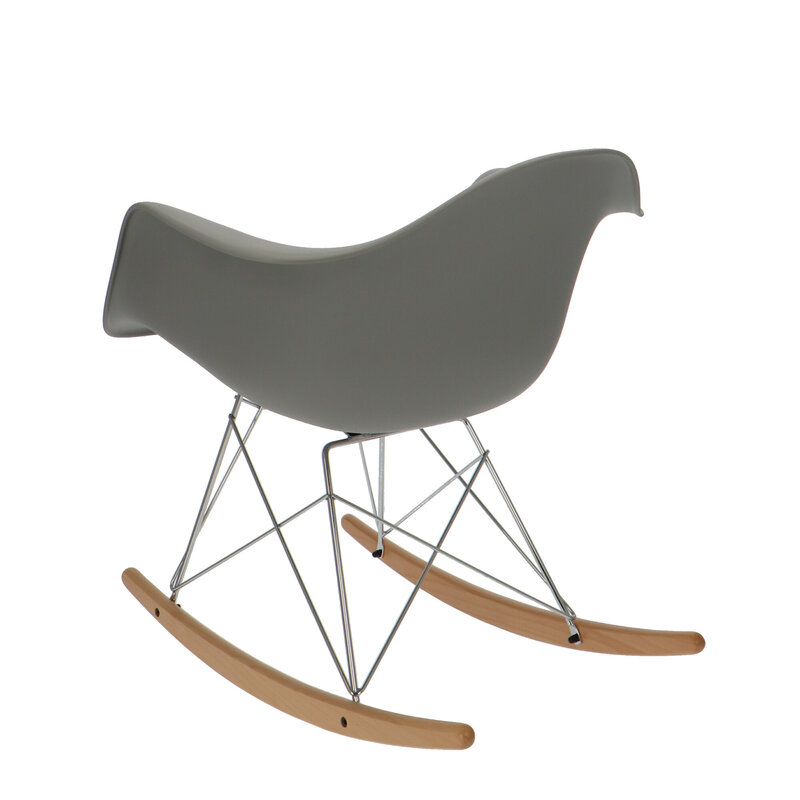 POPfurniture Chaise à bascule POP RAR Gris