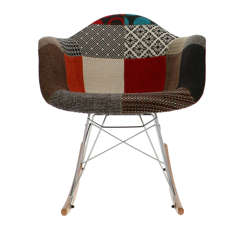 POPfurniture POP Gyngestol RAR Patchwork
