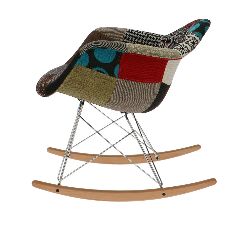 POPfurniture POP Schaukelstuhl RAR Patchwork