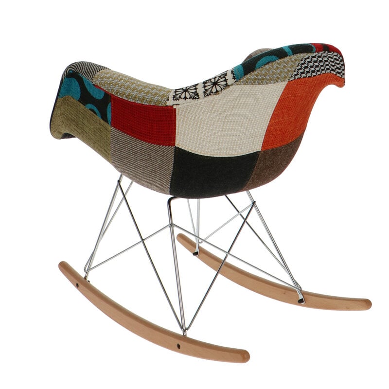 POPfurniture POP Gyngestol RAR Patchwork
