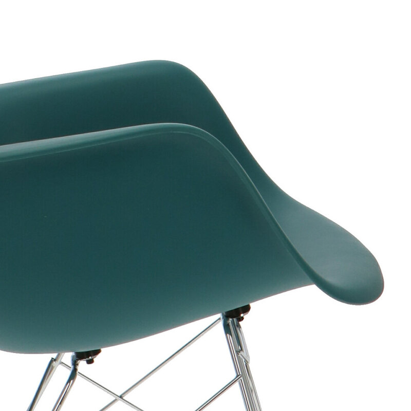 POPfurniture POP Rocking Chair RAR Petrol Blue