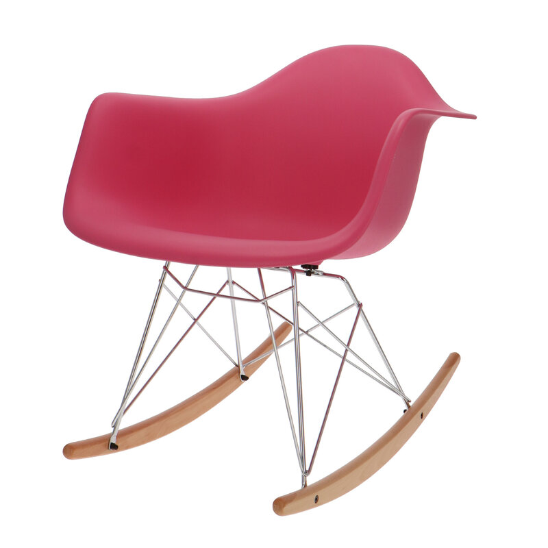 POPfurniture POP Schaukelstuhl RAR Rosa