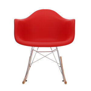 POPfurniture POP Schaukelstuhl RAR Rot