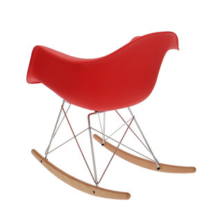 POPfurniture POP Schaukelstuhl RAR Rot
