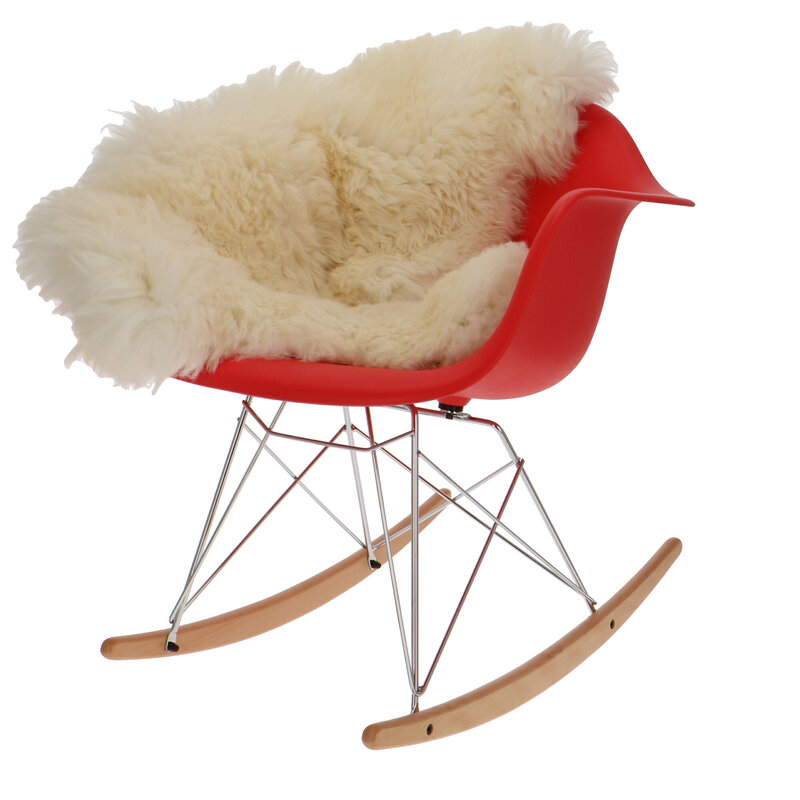 POPfurniture Chaise à bascule POP RAR Rouge