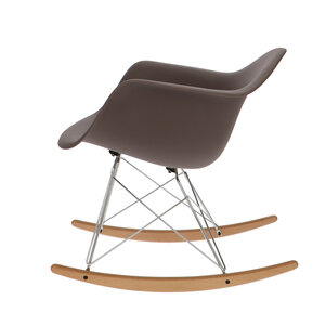POPfurniture POP Rocking Chair RAR Taupe