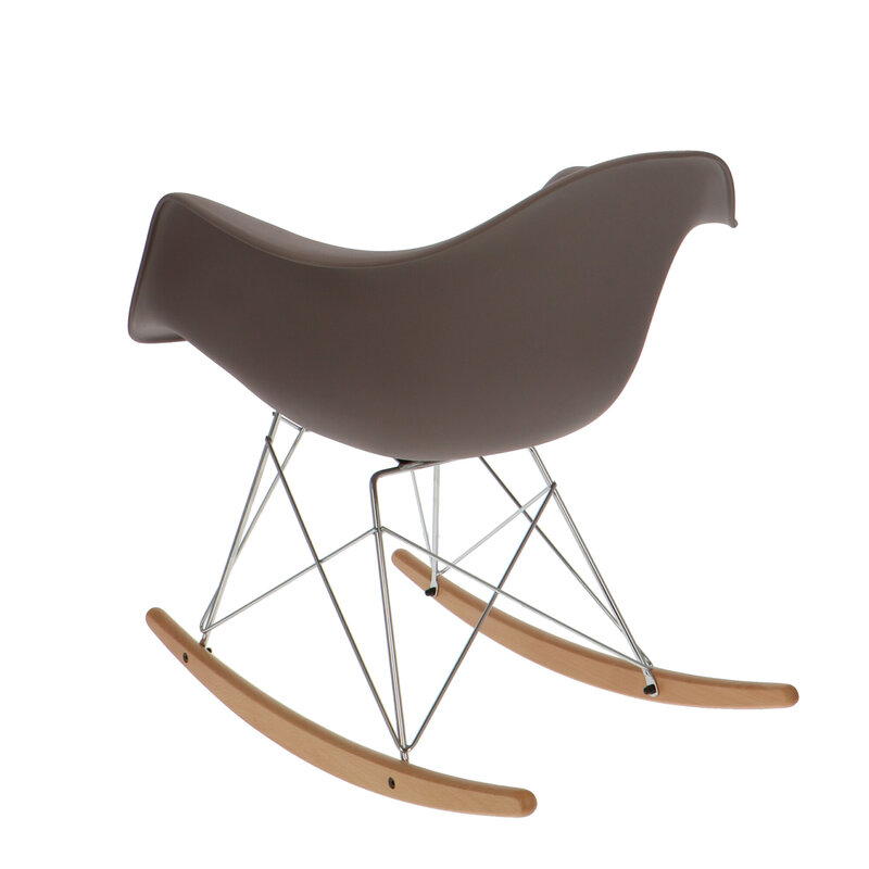 POPfurniture POP Rocking Chair RAR Taupe
