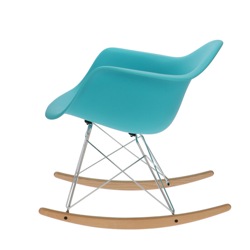 POPfurniture Chaise à bascule POP RAR Turquoise